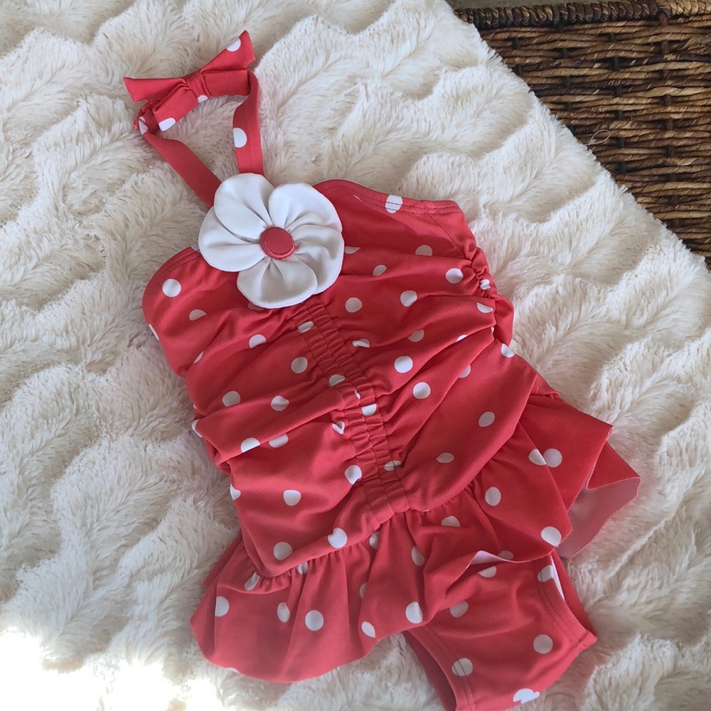 Janie and Jack halter baby bathing suit